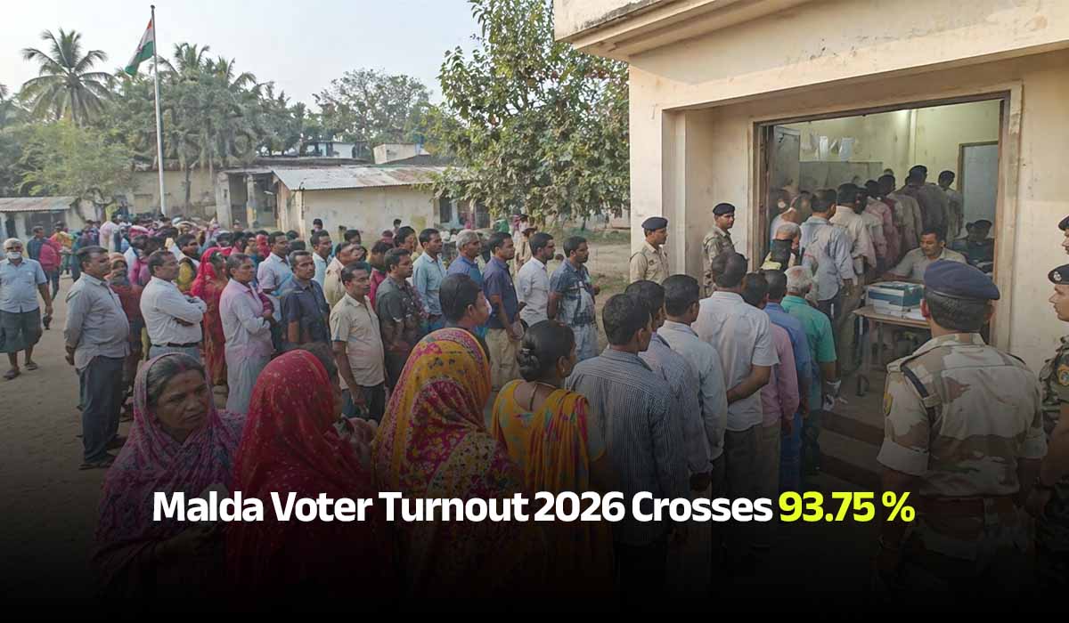 Malda Voter Turnout 2026 Crosses 93.75 Percent Mark